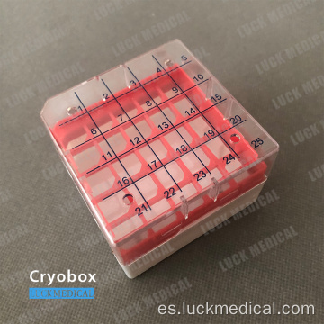 5x5 25 colocan estantes de almacenamiento Cryobox